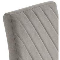Lot de 4 chaises Yvette gris clair thumbnail image 3