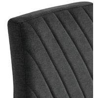 Lot de 4 chaises Yvette gris foncé thumbnail image 3