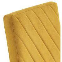Lot de 4 chaises Yvette moutarde thumbnail image 3