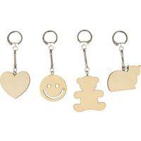Lot de 8 porte-clés à décorer - Image 2