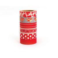 Lot 6 rouleaux masking tape Amour