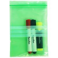 Sachet zip recyclé - Vert 100µm - 230x160mm - Manutan Expert - Image 3