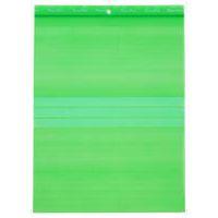 Sachet zip recyclé - Vert 100µm - 280x220mm - Manutan Expert - Image principale
