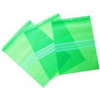 Sachet zip recyclé - Vert 100µm - 280x220mm - Manutan Expert - Image 4