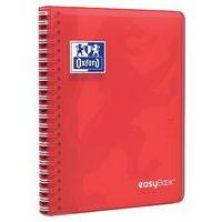 OXFORD Cahier EasyBook 17x22cm Grands Carreaux Seyès 160 Pages Reliure Intégrale Couverture Polypro Coloris As - Image principale