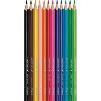 Etui 12 crayons de couleurs bois Maped 'Color'Peps Star' assorties - Image 2