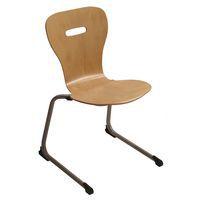 Chaise Luge acier coque Feria Rodet thumbnail image 3