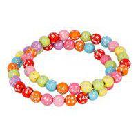 Bocal 750 perles plastique rondes étoiles dia 7,5 trou 1.5 - Image 2