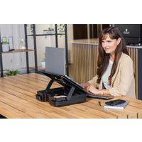 Boîte de rangement et support PC portable ergonomique Breyta Noir - Fellowes thumbnail image 2