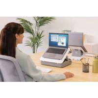 Boîte de rangement et support PC portable ergonomique Breyta Blanc - Fellowes thumbnail image 4