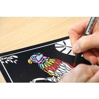 Set de 4 cartes velours - Animaux thumbnail image 4