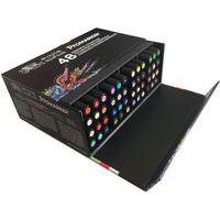 Coffret 48 promarkers assortis double pointe