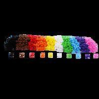 Sachet mini pompons colorés - 1000 pcs