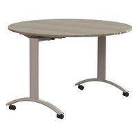 Table Isy Ø 120 cm pliante dégagement latéral Rodet