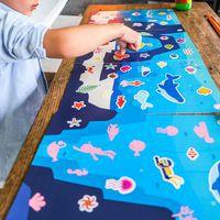 Atelier 12 enfants gommettes format géant animaux thumbnail image 5