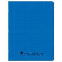 Cahier agrafé 17 x 22 cm 96p séyès 70g PP bleu - Image principale