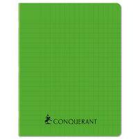 Cahier agrafé 17 x 22 cm 96p séyès 70g PP vert - Image principale