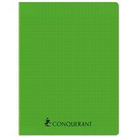 Cahier agrafé 24 x 32 cm 96p séyès 70g PP vert - Image principale