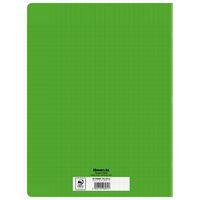Cahier agrafé 24 x 32 cm 96p séyès 70g PP vert thumbnail image 2