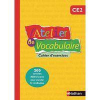 L'atelier de vocabulaire - cahier exercices - CE2 - Image principale