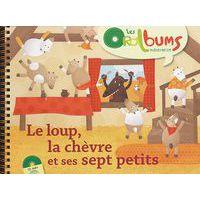Le loup, la chevre et ses sept petits (+ cd audio) - Image principale