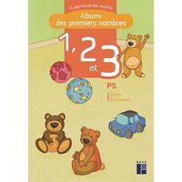 Album des premiers nombres 1, 2 et 3 ps - Image principale