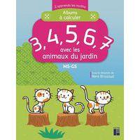 Albums a calculer avec les animaux du jardin - ms-gs - Image principale