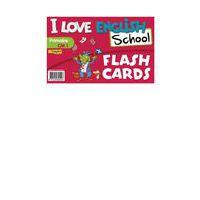 I love english school flash cards primaire CM1 - Image principale