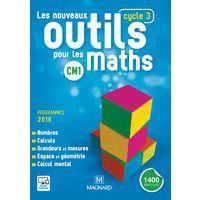 Les nouveaux outils pour les maths CM1 Manuel élève édit.2016 - Image principale