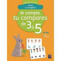 Je compte, tu compares de 3 a 5 - ps-ms - - Image principale