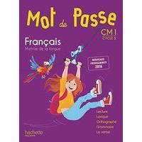 Mot de passe francais CM1 - livre eleve - ed. 2017 - Image principale