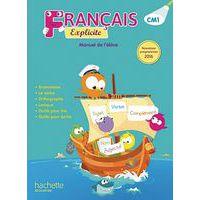 Francais explicite CM1 - livre de l'eleve - ed. 2017 - Image principale