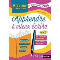 Apprendre a mieux ecrire cycle 3 - Image principale