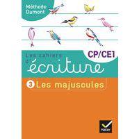 Cahier d'écriture 3 CP/CE1 Les majuscules édition 2019 - Image principale