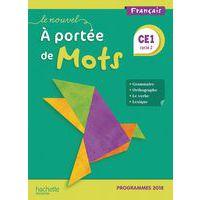 Le nouvel a portee de mots CE1 - manuel eleve - edition 2019 - Image principale