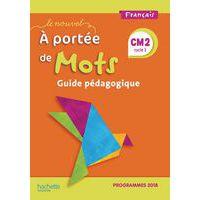 Le nouvel à portée de mots CM2 Guide pédagogique édition 2019 - Image principale