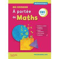 Le nouvel à portée de maths CM1 Manuel élève édition 2019 - Image principale
