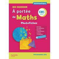 Le nouvel à portée de maths CM1 Photofiches édition 2019 - Image principale