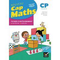 Cap maths CP Fichier d'entrainement + cahier de géométrie édition 2019 - Image principale