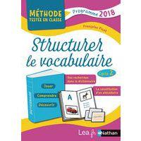 Structurer le vocabulaire cycle 2 édition 2019 - Image principale