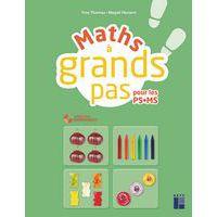 Maths a grands pas ps ms + cd + telechargement - Image principale