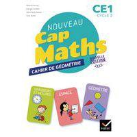 Cap maths CE1 ed. 2020 - cahier de geometrie-mesure - Image principale