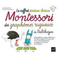 Le coffret écriture-lecture Montessori des graphèmes rugueux de Balthazar - Image principale