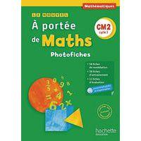 Hachette a portee de mathsCM2 photofiches + cd rom - Image principale