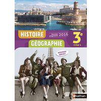 Histoire geographie 3e 2016 - manuel eleve - Image principale