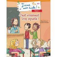 Pcf 5 exemplaires j'aime mon ecole c'est trop injuste ! - Image principale