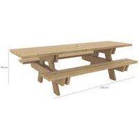 Table de pique-nique accès PMR - Manutan thumbnail image 4