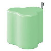 Pouf trèfle LudiKid H. 35 cm  vert menthe 6156-Manutan Expert - Image principale