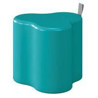 Pouf trèfle LudiKid H. 35 cm  turquoise 6099-Manutan Expert - Image principale