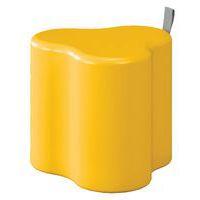 Pouf trèfle LudiKid H. 35 cm  jaune 1123-Manutan Expert - Image principale